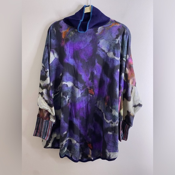 new Anthropologie Kavita Poncho Sweater - Picture 6 of 7